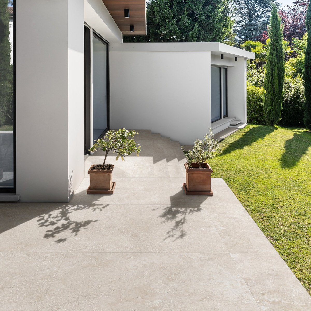 Agada Cross Bianco Terras keramische travertijn