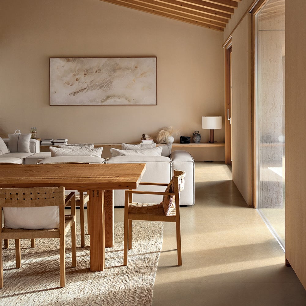 Cotone Grana Naturale Eetkamer