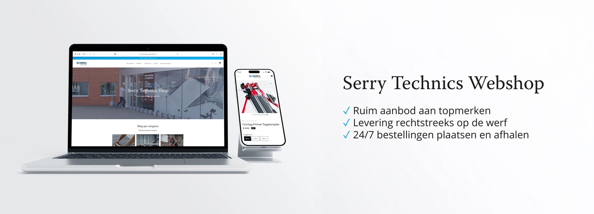 Header Serry Technics Webshop