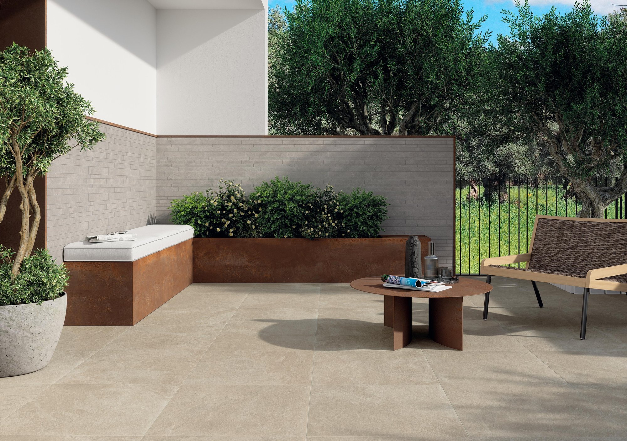 Asara Clay Buitentegel terras