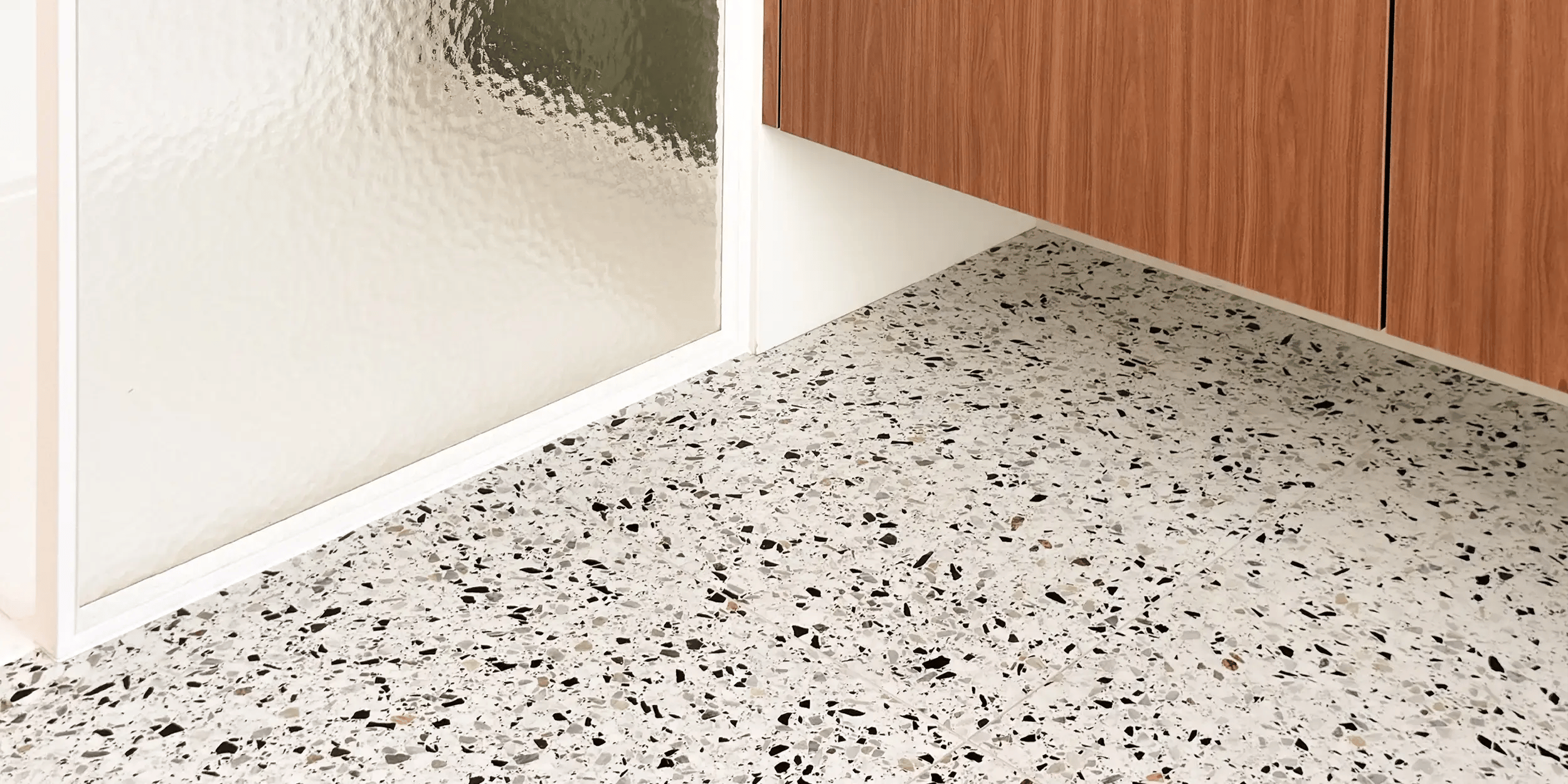 Terrazzo Rainbow Keramische Vloertegels Terrazzolook Badkamer