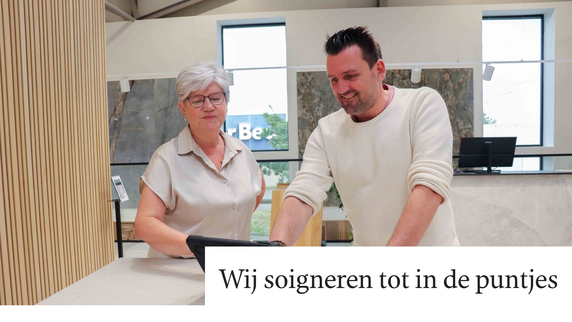 Wij soigneren tot in de puntjes