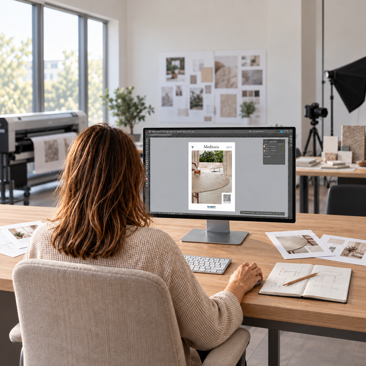 Marketing & Graphic Design Specialist in ontwerpstudio — vierkant mobiel beeld