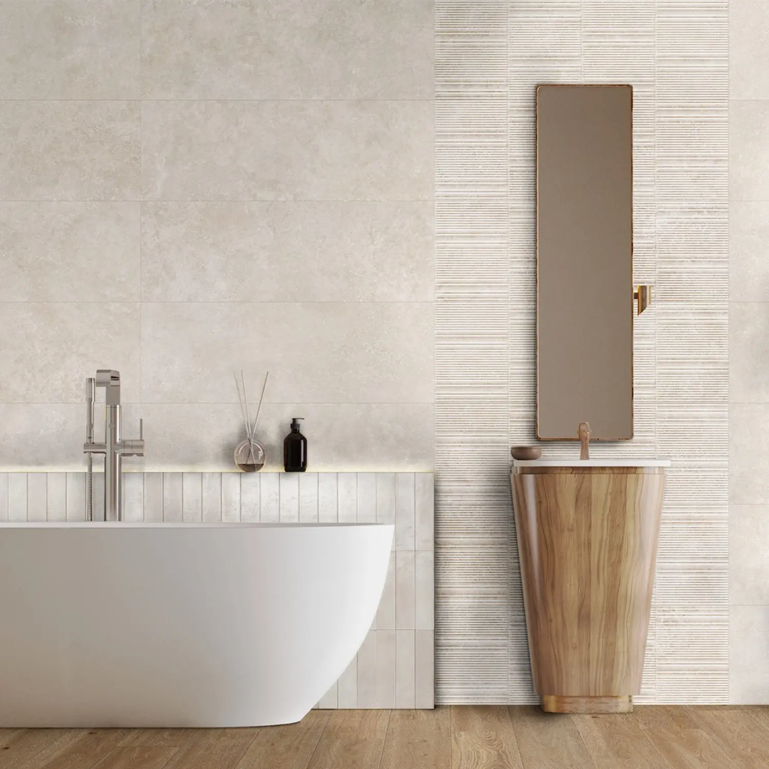 Agada Cross Bianco Gentle Wandtegels Badkamer