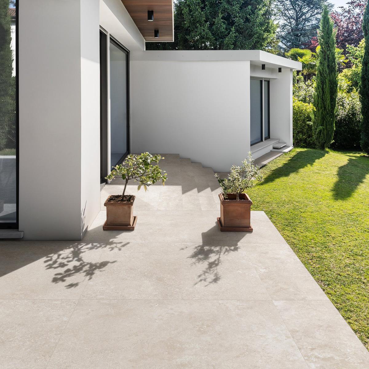 Agada Cross Bianco Terras keramische travertijn