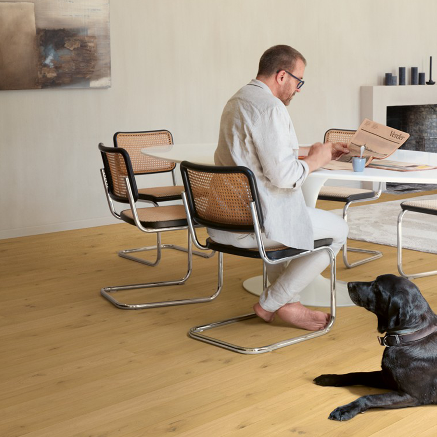 Amato Pure Eik Extra Mat Eetkamer Parket