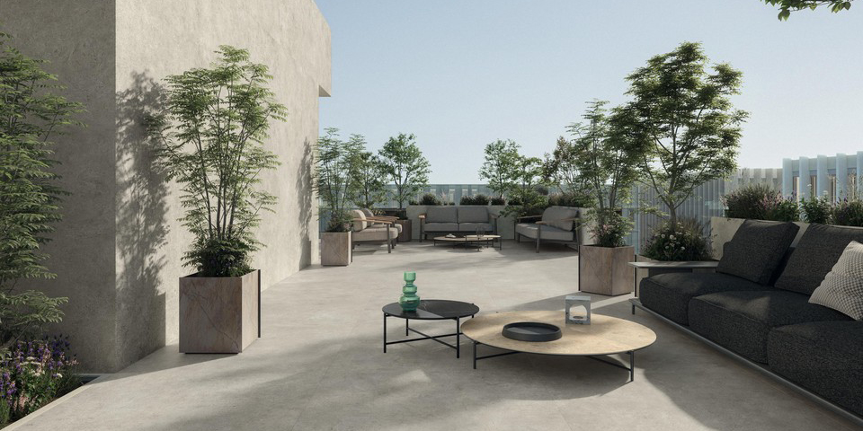 Belli Haze keramische terrastegels