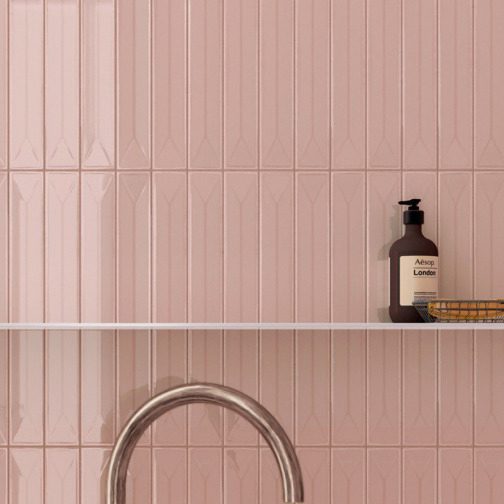 Christal-AXIS-PINK wandtegels