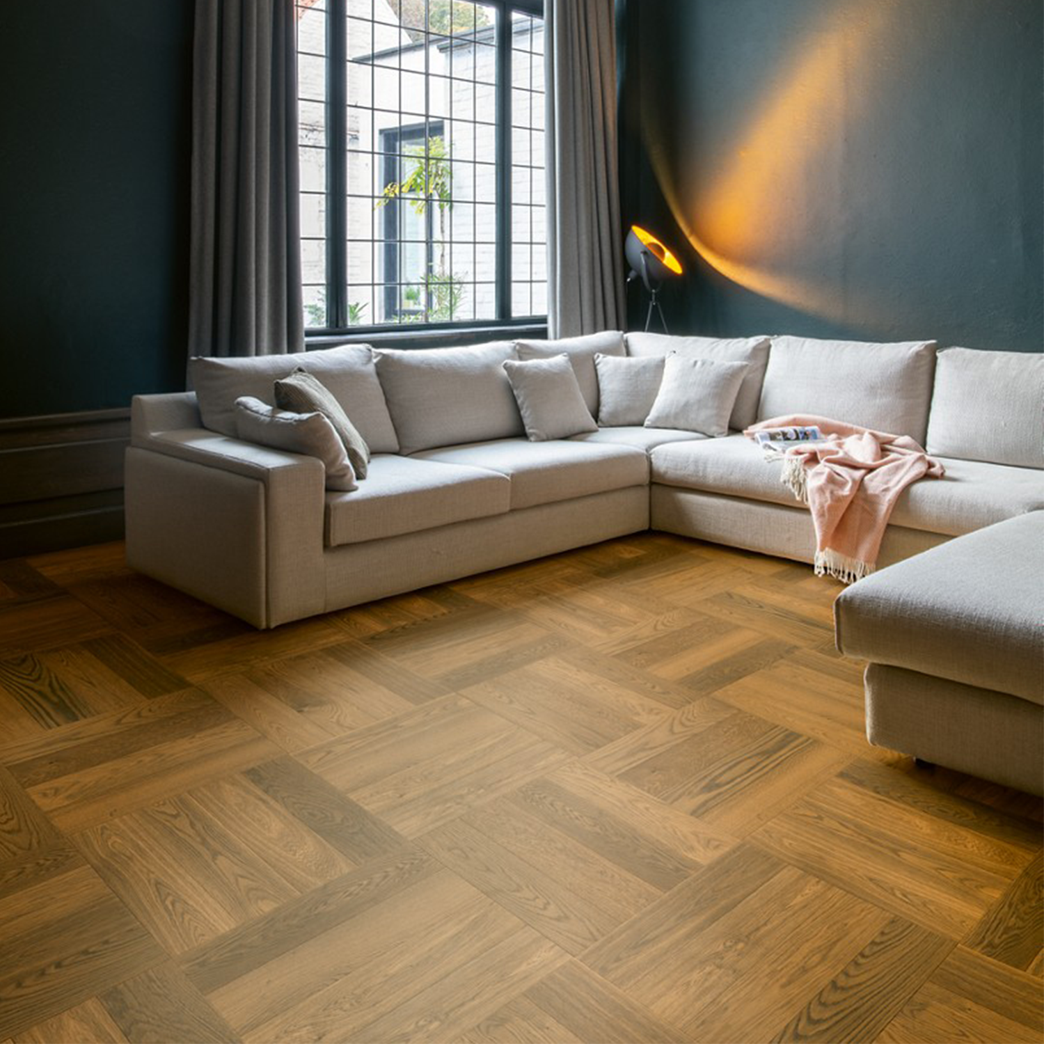 Disegno Ruwe Eik Kaneel Extra Mat Woonkamer Parket