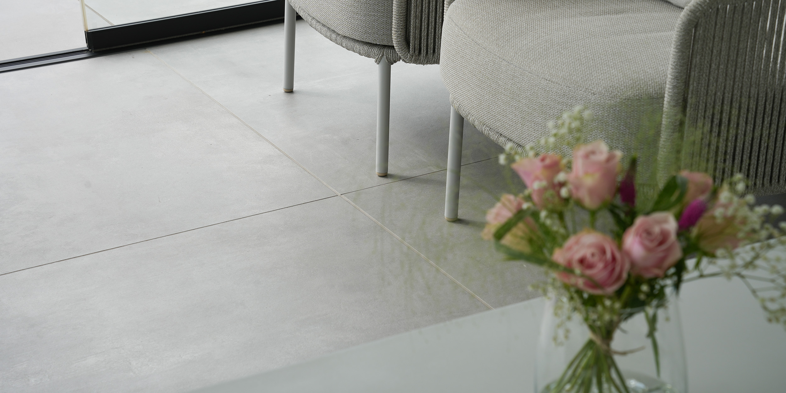 Impulse Grey Keramische Vloertegels Binnenkant Bijgebouw