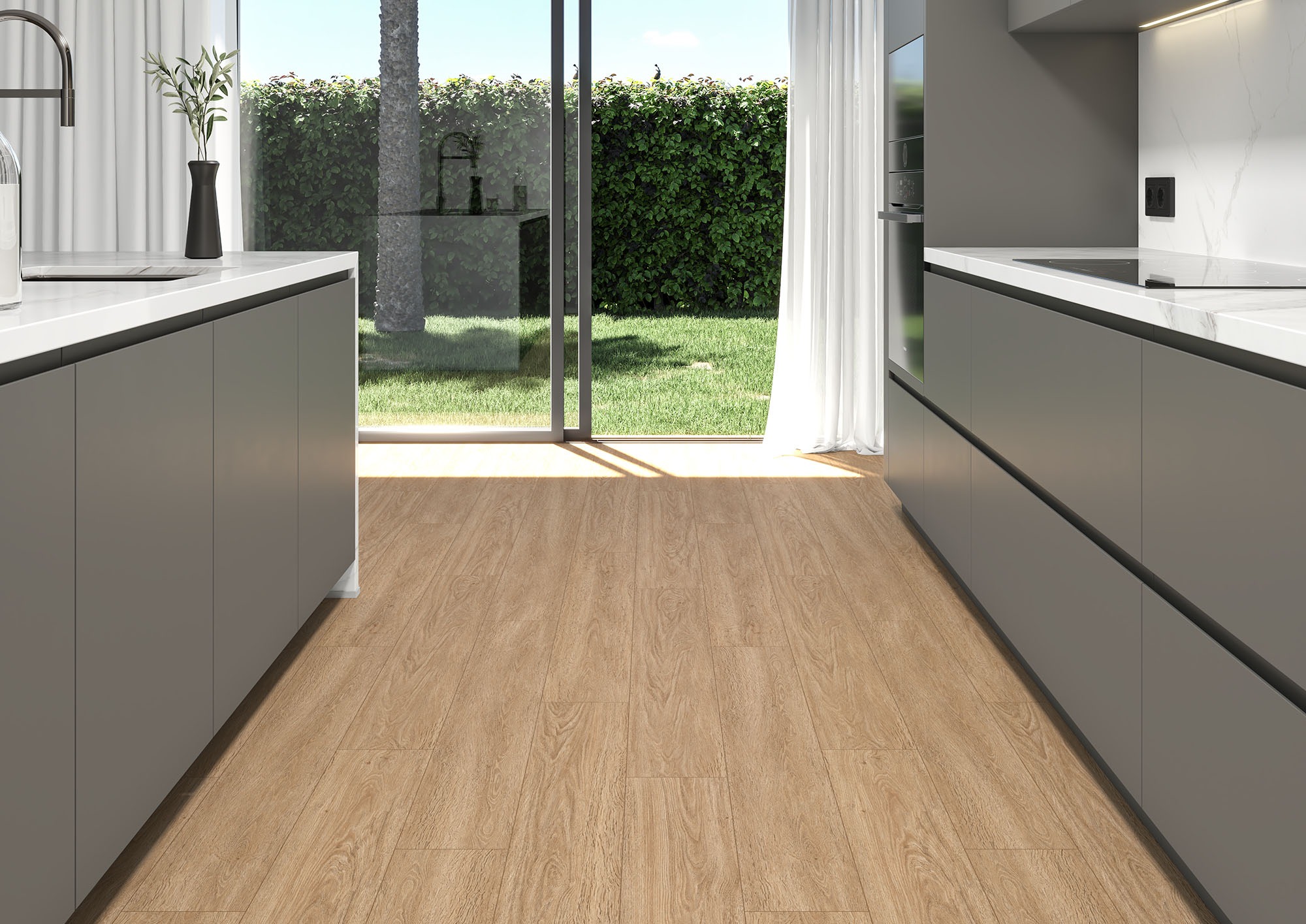 Kerlux 18 Severn Roble keuken spc vloer vinyl