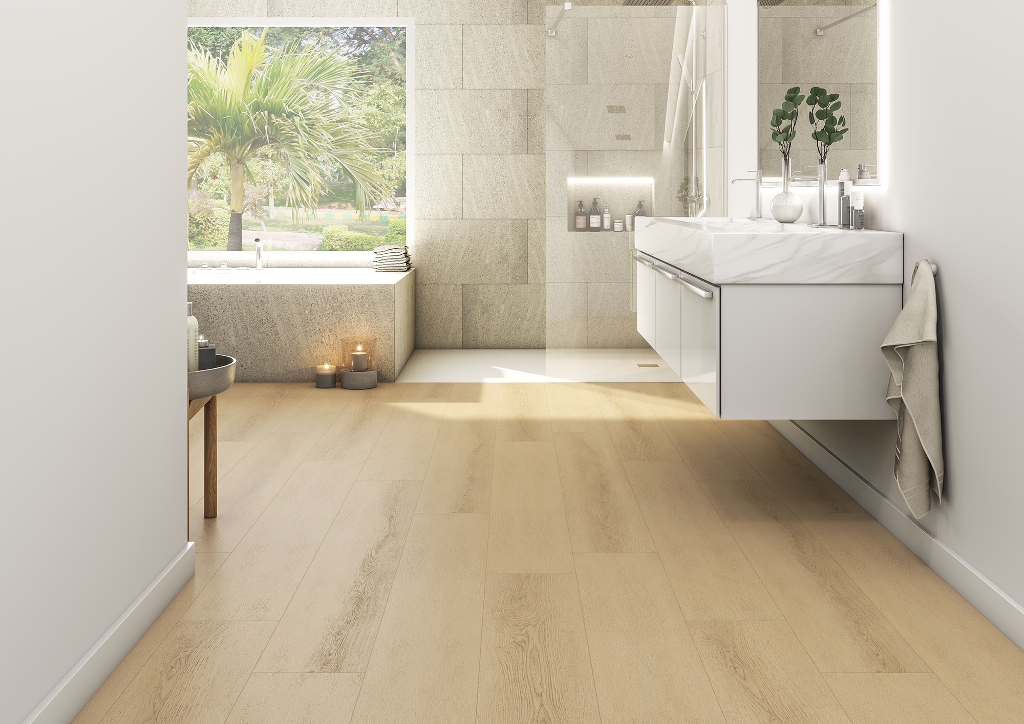 Kerlux 23 Dorset Fresno badkamer spc vloer vinyl