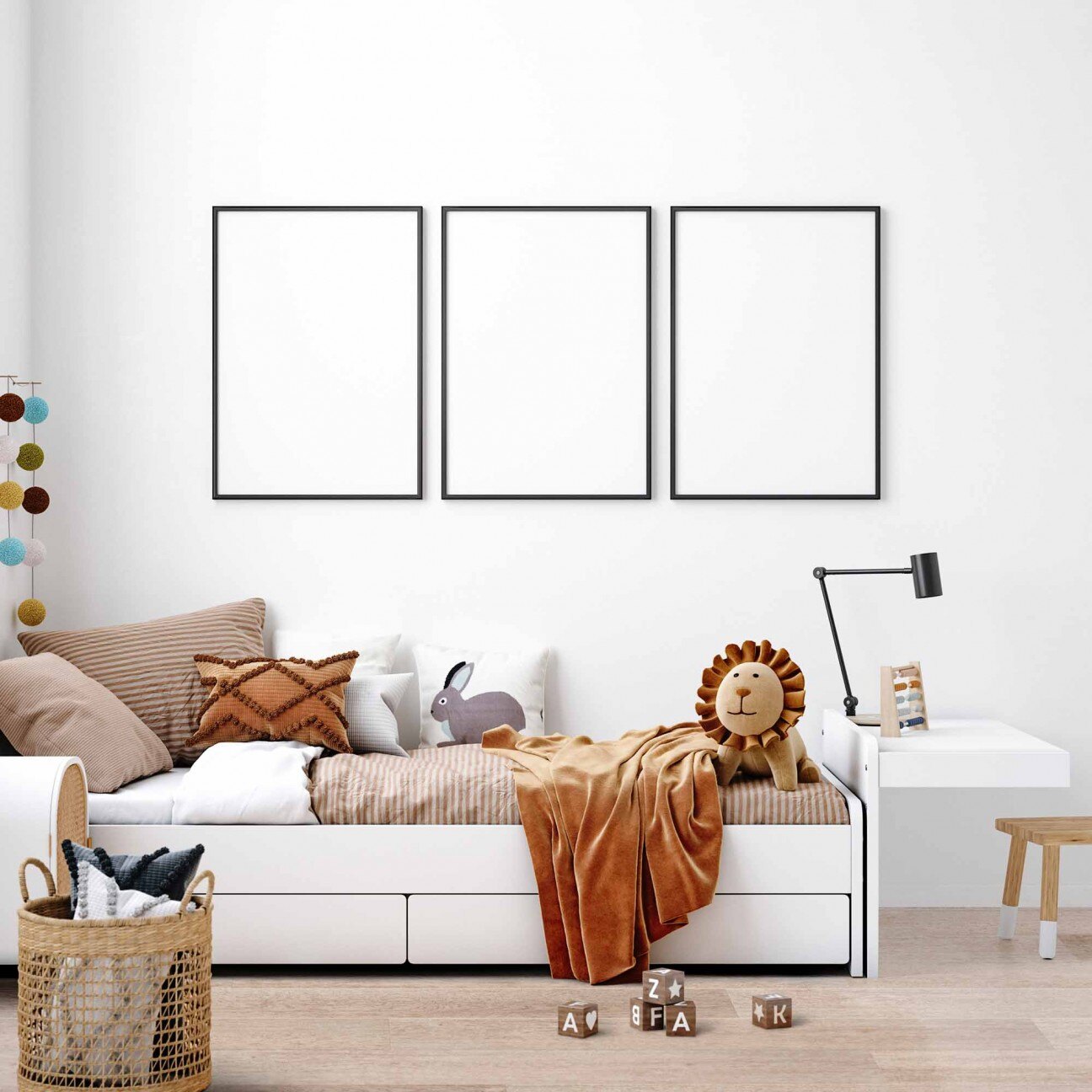 Laminaat Loft Licht Eiken slaapkamer