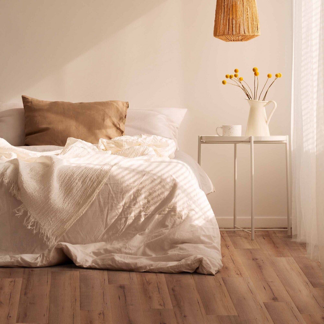 Laminaat Mansion Warm Oak slaapkamer