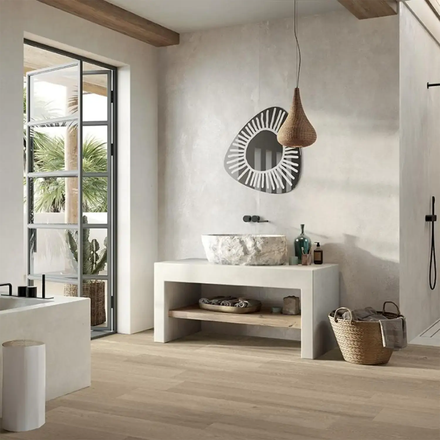 Lirico Wood Gold Badkamer