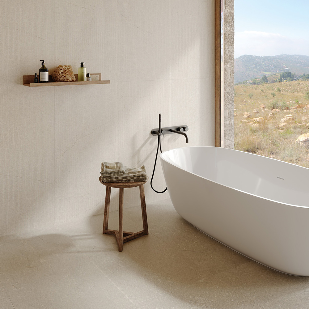 Meditara Grigio en Bianco Riga keramische stonelook