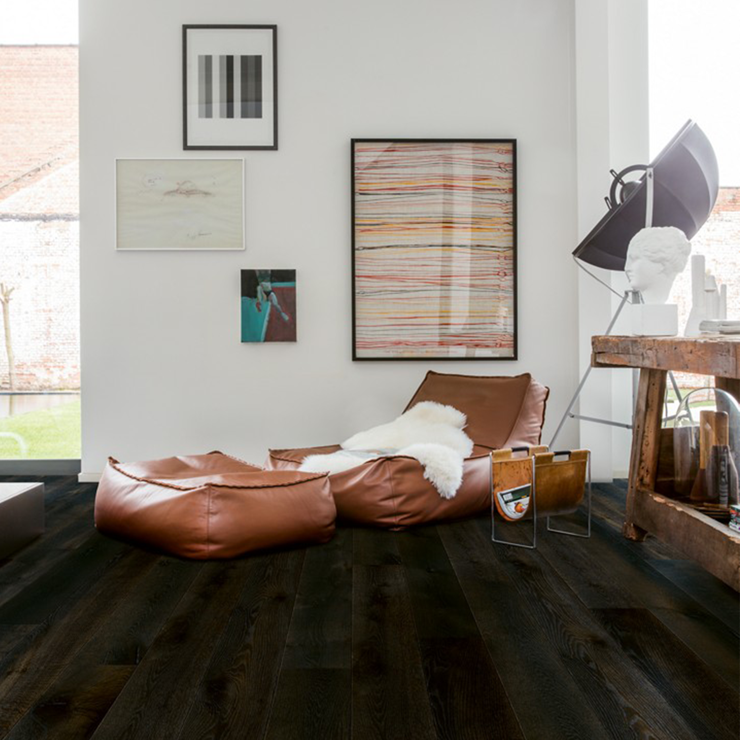 Palazzo Middernacht Eik Geolied Zitkamer Parket