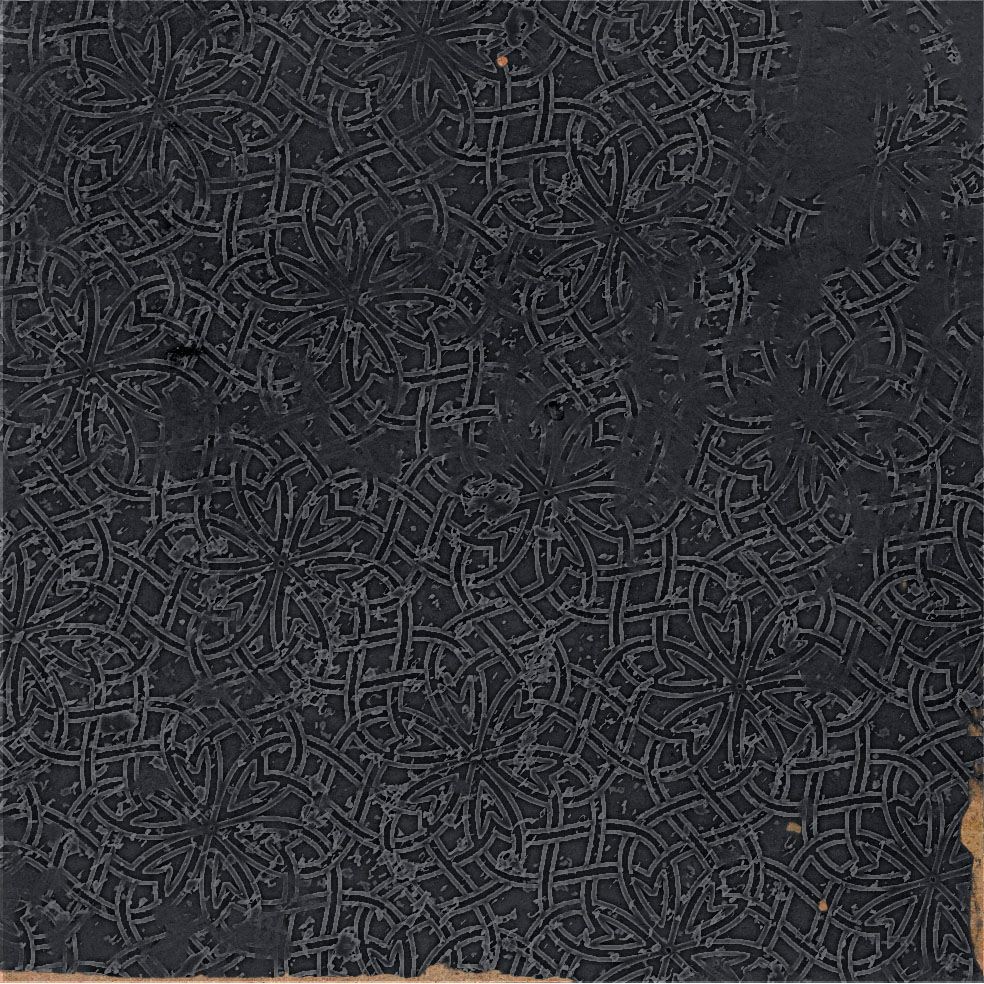 Zellige graphite decor