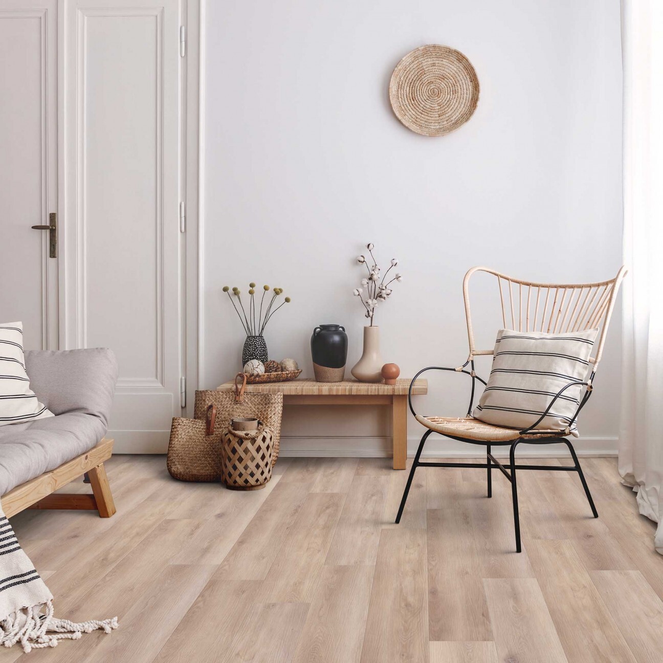 PVC Comfort Click Mansion Dust Oak vinyl vloer