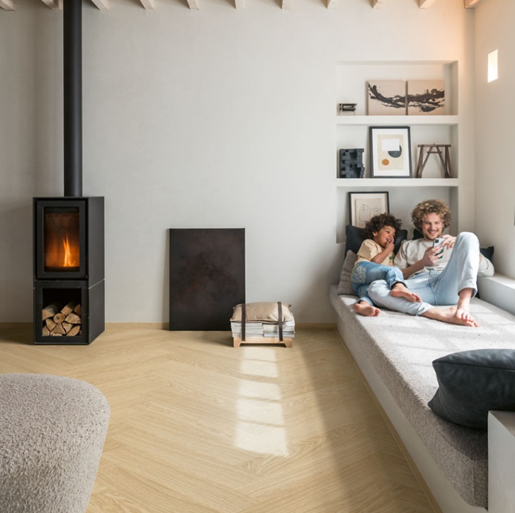Pure Eik Blush Ciro Quick-Step Visgraat Alpha Vinyl