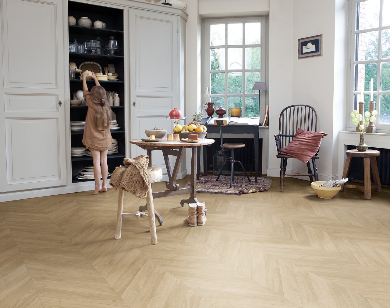 Quick-Step Hongaarse Punt Chevron Eik Laminaat