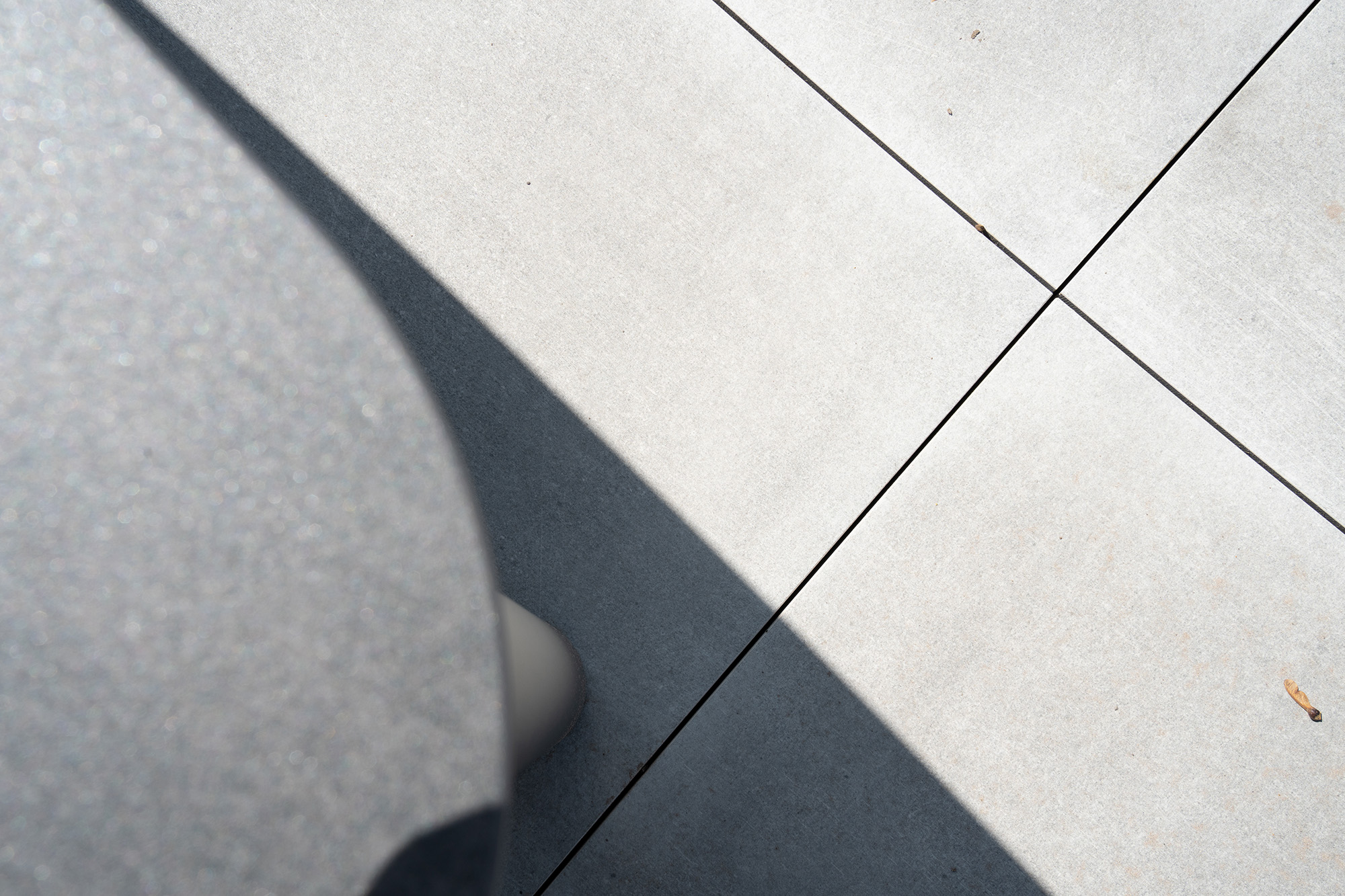 Revel Dark Grey Keramische Terrastegels Bovenaanzicht