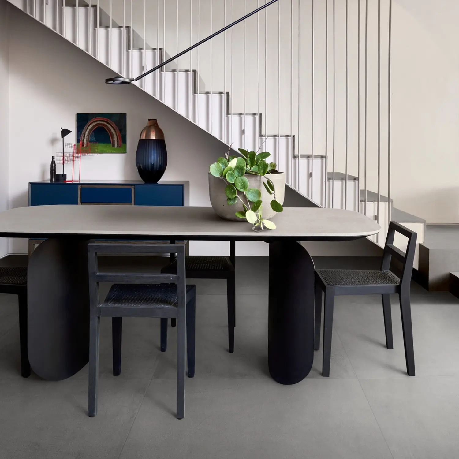 Sima Lead keramische betonlook vloertegel