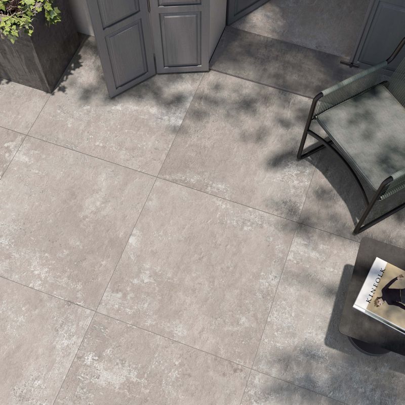Spirito Grey terras keramische vloertegel betonlook