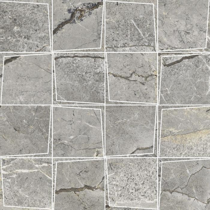 Striscia Mosaic Prisma Grey