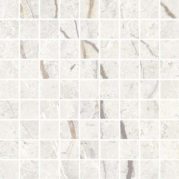 Striscia Mosaic White