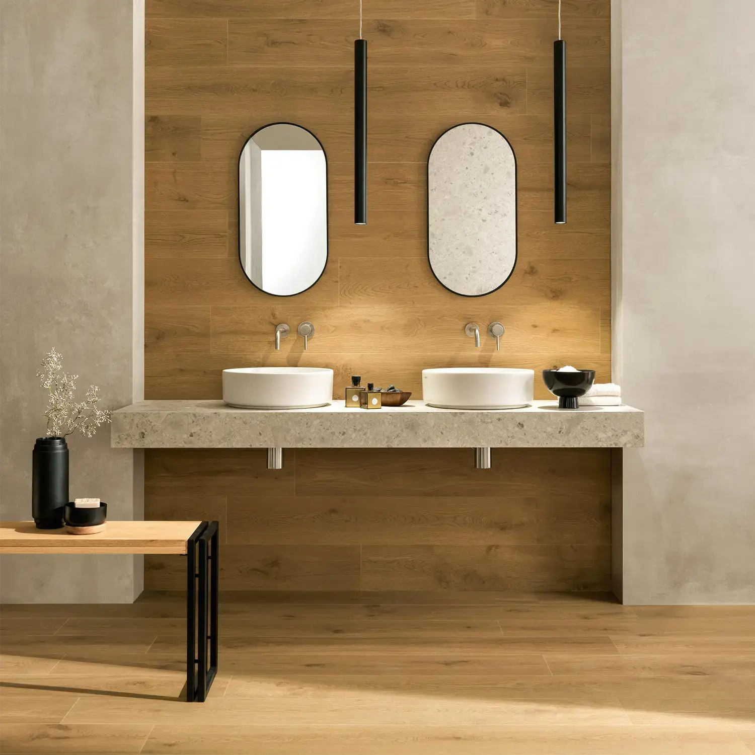 Venus Copper Oak Natural Badkamer